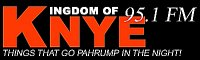 KNYE 95.1 FM, Pahrump, Nevada.